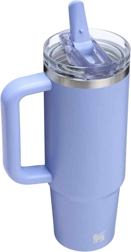 STANLEY Quencher ProTour Flipstraw Tumbler, 30 oz, Hydrangea | Built-In Straw &