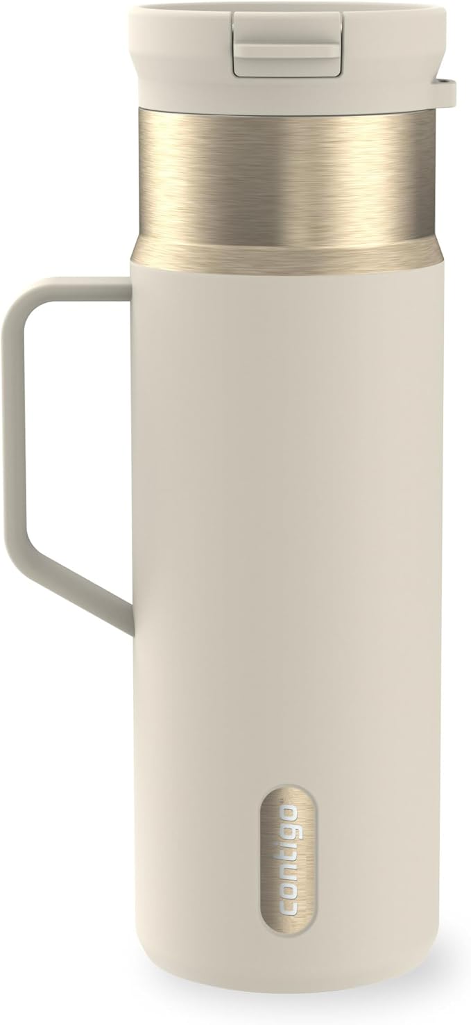 Contigo SnapSeal 20 oz Stainless Steel Vacuum-Insulated Water Bottle