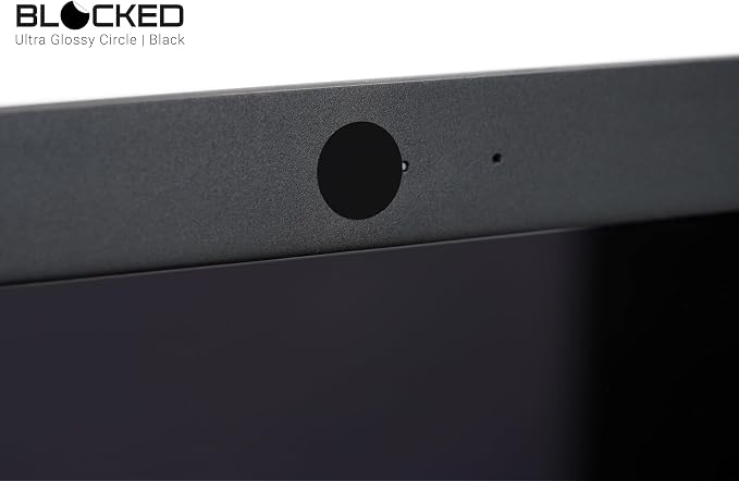 Webcam/Camera Vinyl Covers | 57 Low-Tack Reusable Webcam Sticker | 3-Sizes |