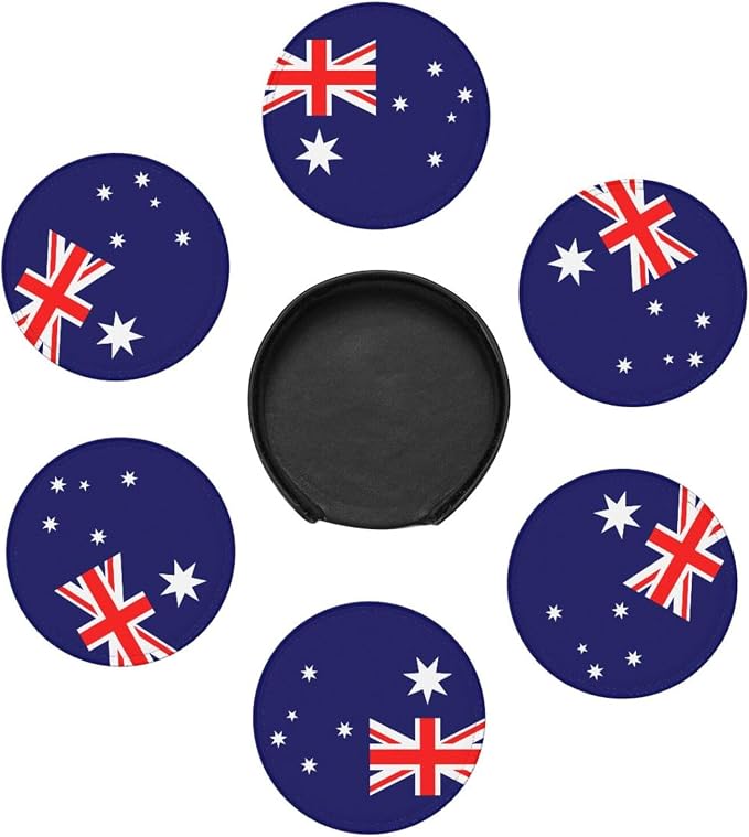 Australian Flag, Coasters for Drinks