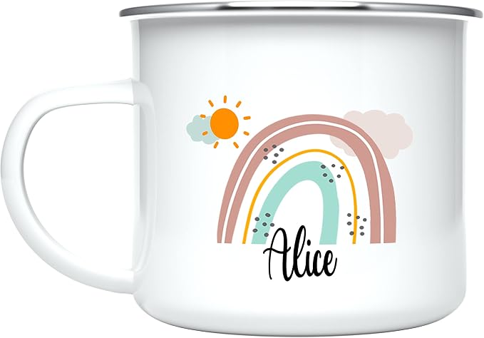 Personalized Mug for Kids, Girls | Customized Hot Chocolate, Coffee & Milk Cup