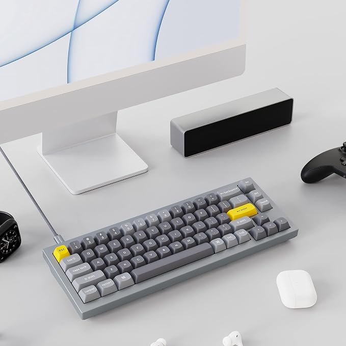 Keychron Q2 Wired Custom Mechanical Keyboard, QMK/VIA Programmable Macro