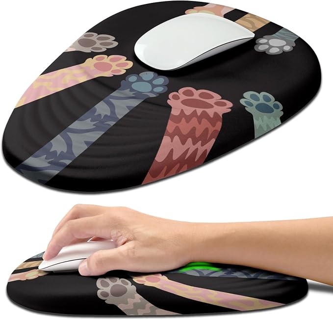 Hokafenle Ergonomic Mouse Pad Wrist Support