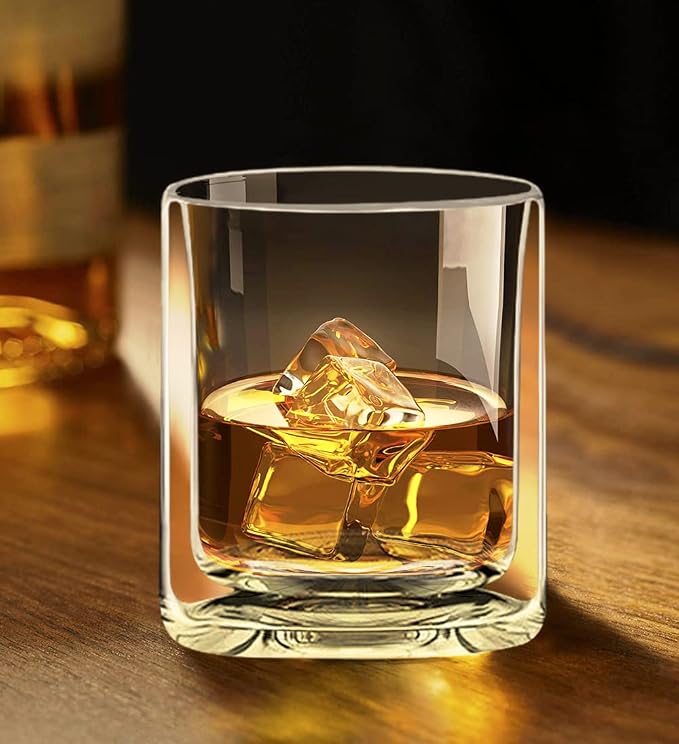 Sun's Tea Double Walled Drinking Glass, Manhattan-Style Glass