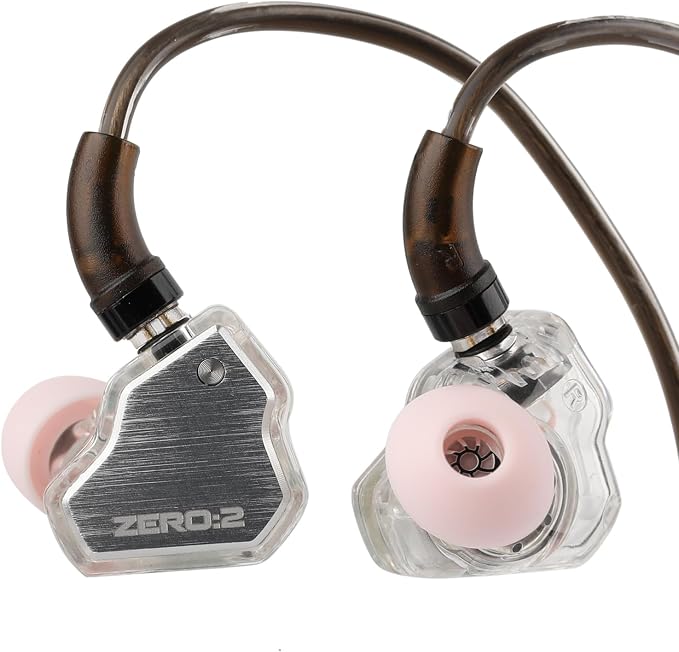 Linsoul 7Hz x Crinacle Zero:2 in Ear Monitor, Updated 10mm Dynamic Driver IEM