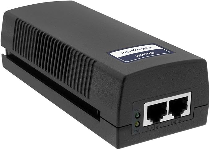 BV-Tech Gigabit Power Over Ethernet PoE+ Injector | 30W | Plug & Play | up to