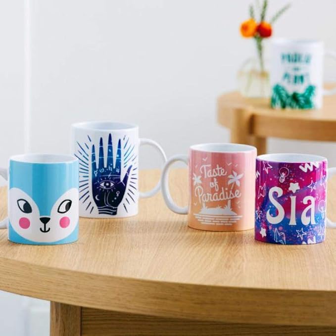 Cricut Beveled Blank Mug to Decorate, Dishwasher & Microwave Safe