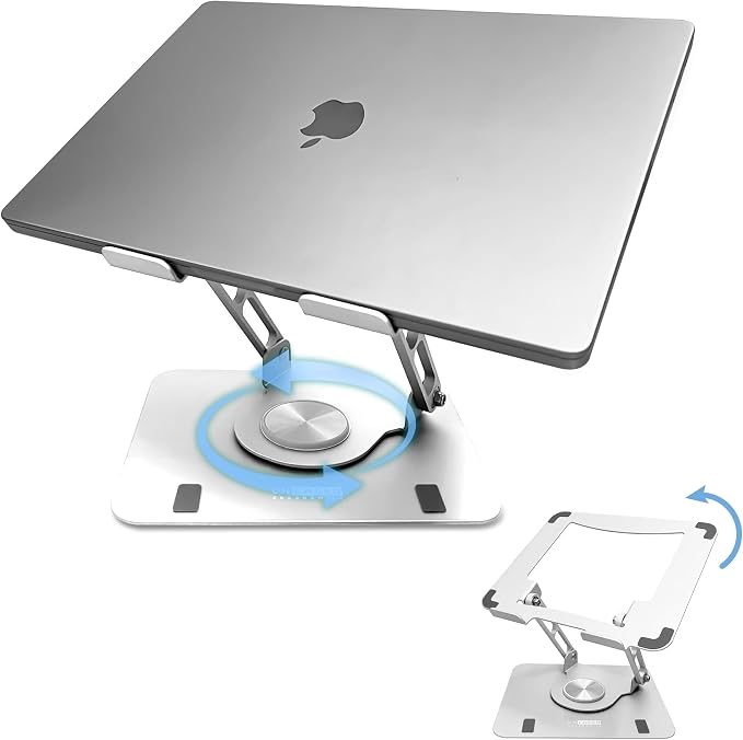 Uncaged Ergonomics Swivel Laptop Stand