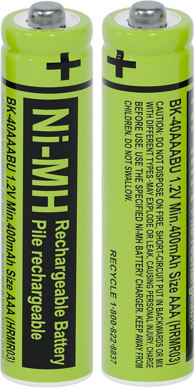 RocketBus 2 BK-40AAABU Replacement 1.2V 400mAh Battery Packs