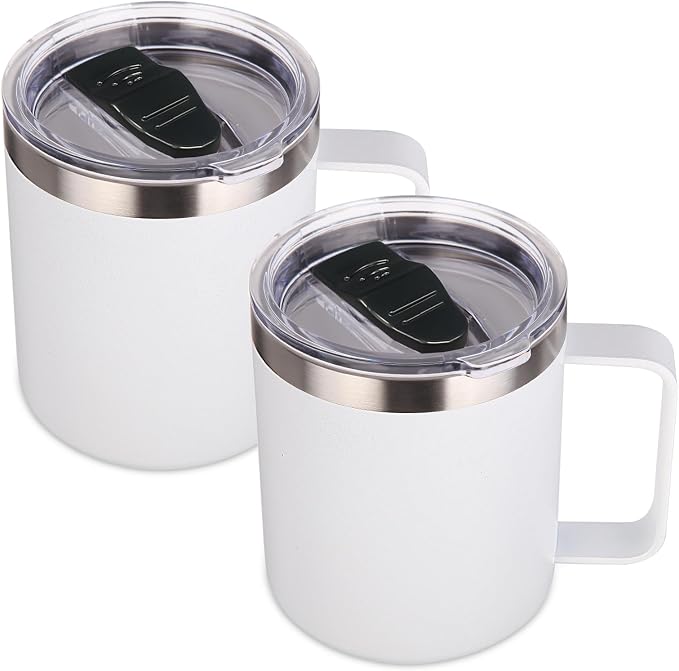 Volhoply 14oz Insulated Stainless Steel Coffee Mug