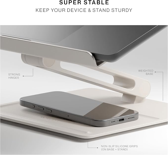 Native Union Desk Laptop Stand – Height Adjustable Ergonomic Computer Stand –