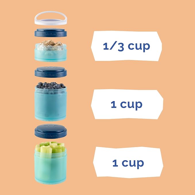 Whiskware Stackable Snack Containers