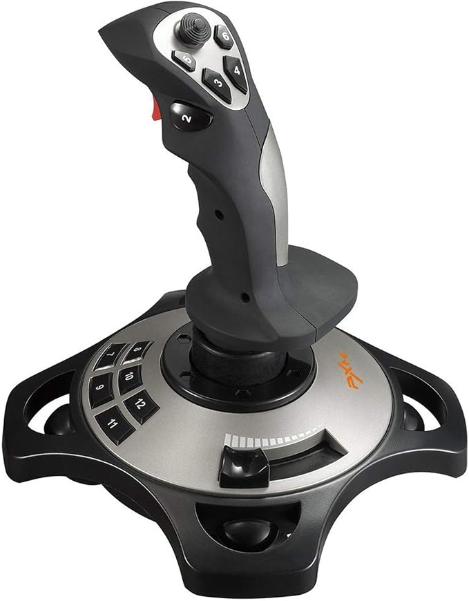 PC Joystick, USB Gaming Flight Simulator Game Controller