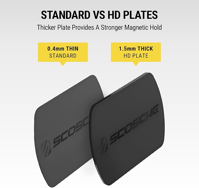 Scosche MPLT54T-2PKBP0 MagicMount Replacement Plate Kit