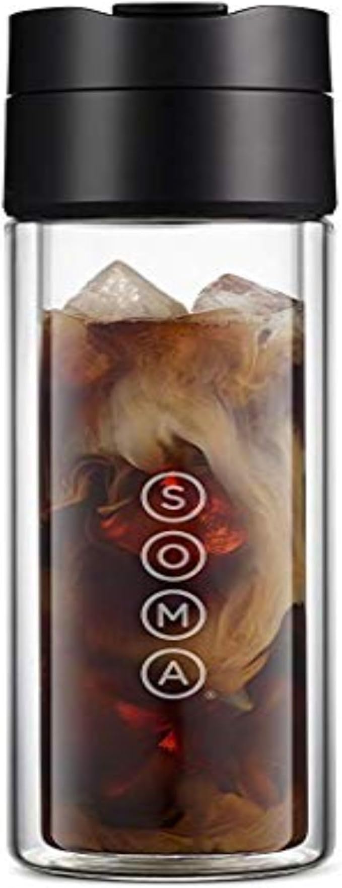 SOMA Double Wall Glass Tea and Coffee Cold Brew Bottle