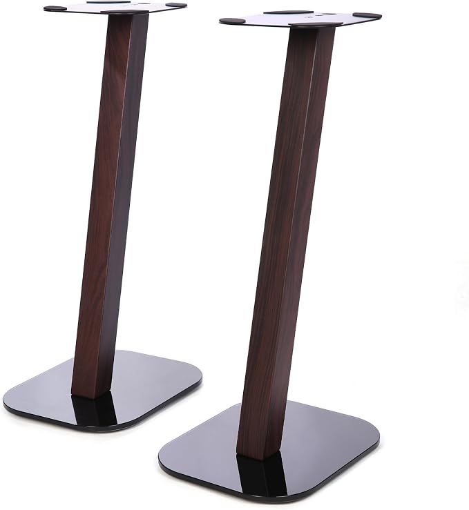 EXIMUS One Pair Fixed Height Universal Speaker Floor Stands