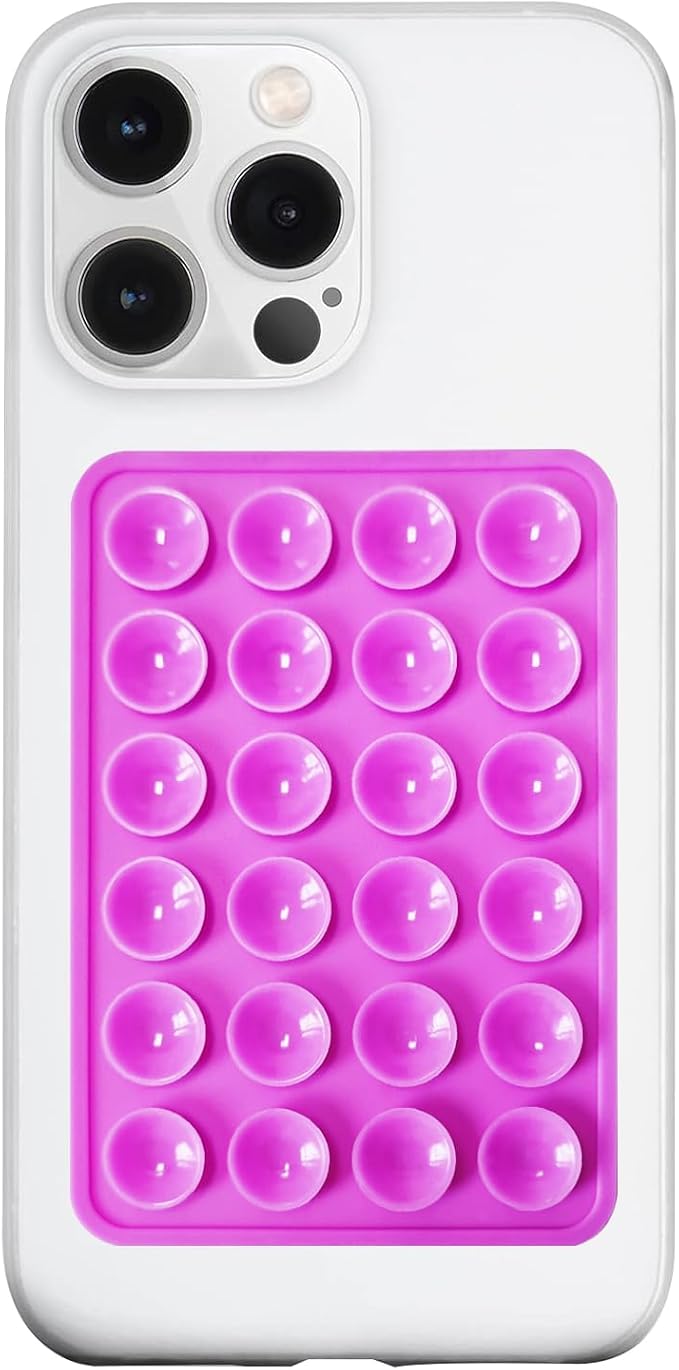 Silicone Suction Phone Case Mount, Silicon Adhesive Phone Accessory