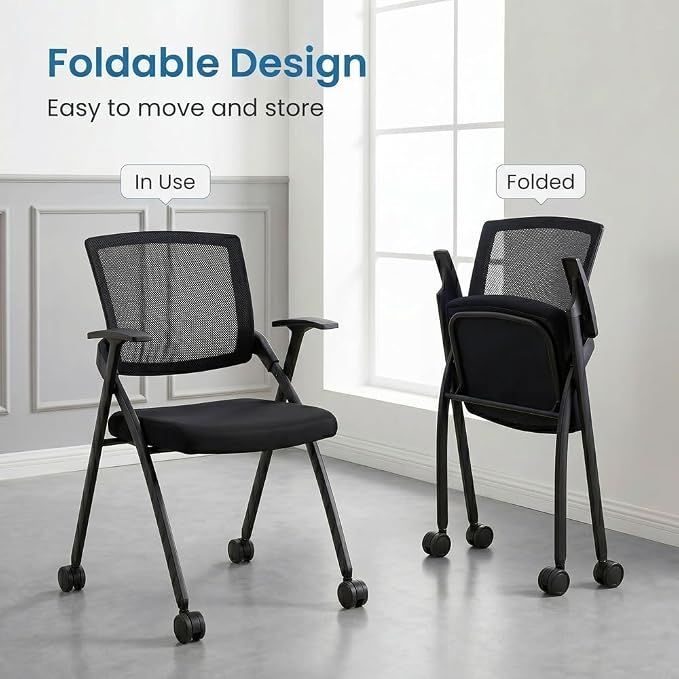 6 Pack Folding Office Chair