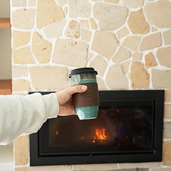 Bosmarlin Ceramic Travel Coffee Cup