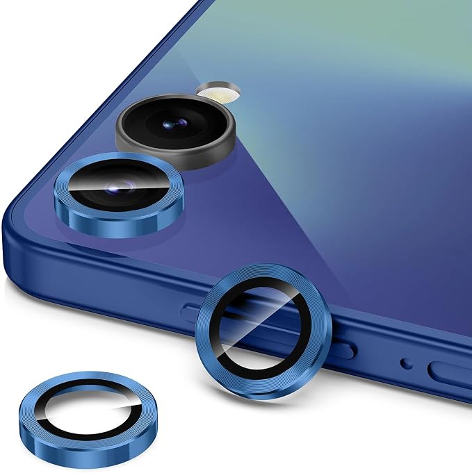 for Samsung Galaxy Z Flip 7 Camera Lens Protector, Individual Metal Ring