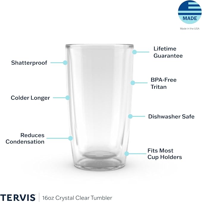 Tervis Made in USA Double Walled Kelly Ventura Insulated Tumbler Cup Keeps