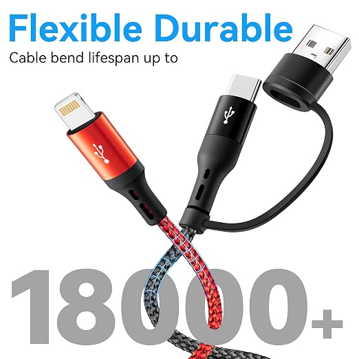 4 in 2 Multi Charging Cable 3.5A, Galaxy and More