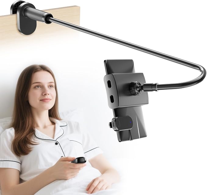 Gooseneck Tablet Holder for Kindle Reading in Bed