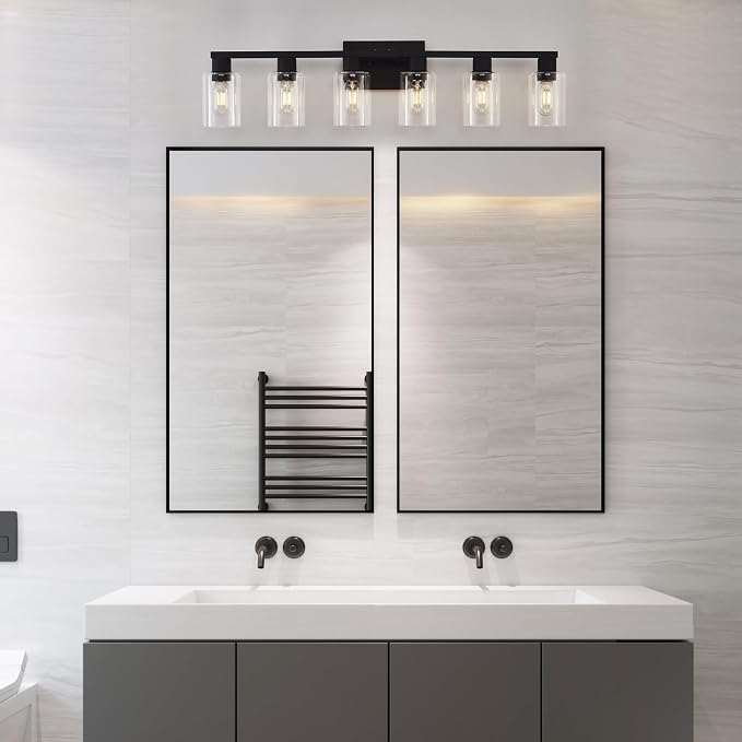Black Bathroom Light Fixtures