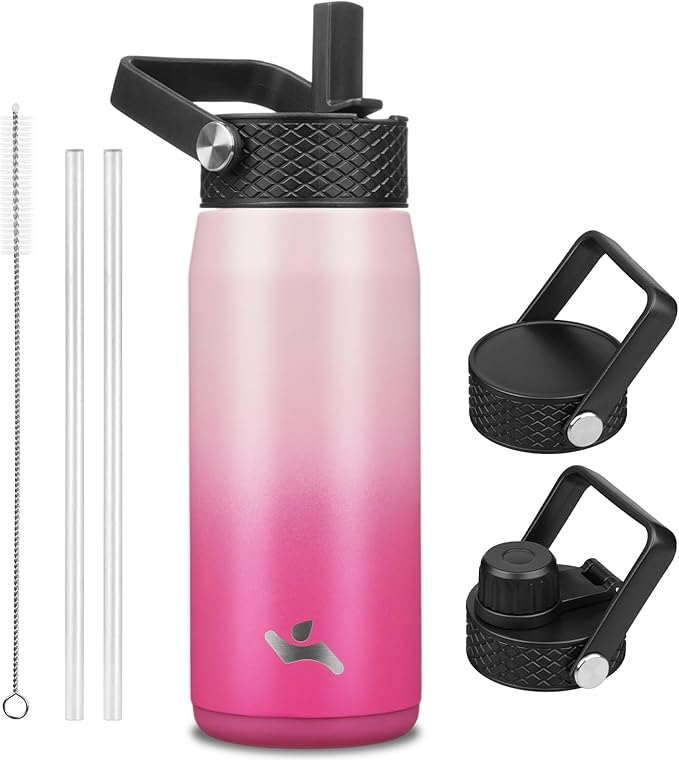Konokyo 20 oz Insulated Stainless Steel Water Bottle