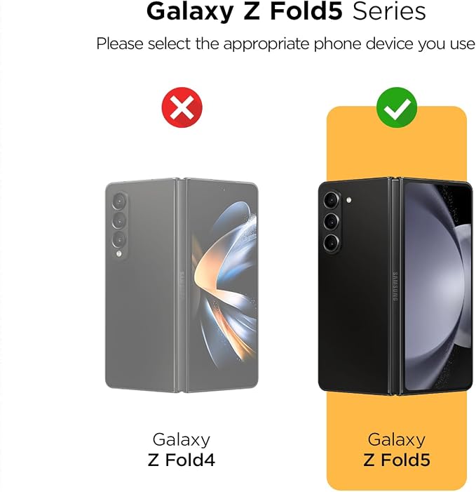 VRS DESIGN Phone Case for Galaxy Z Fold 5 5G, Premium Modern Neat Style Case