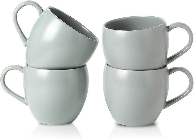 Coffee Mugs Set of 4, 16 oz Ceramic Coffee Cups