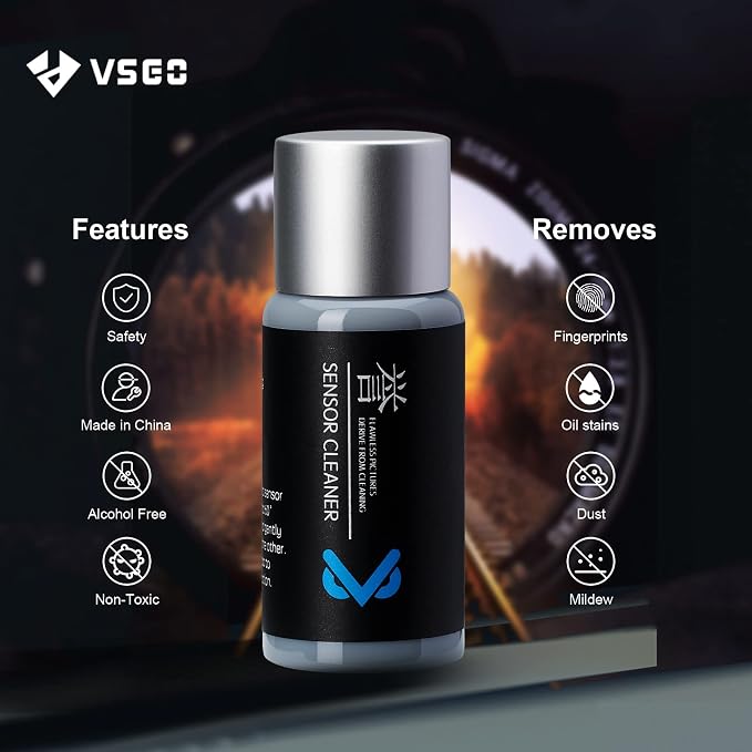 VSGO VS-S02-E APS-C Digital Camera Sensor Cleaning Kit Clean Swab × 10