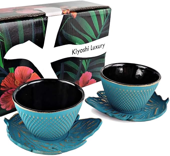 Cast Iron Tea Cup Set of 2