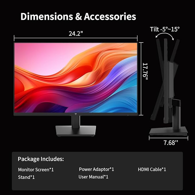 KTC 27 Inch QHD 100Hz Computer Monitor
