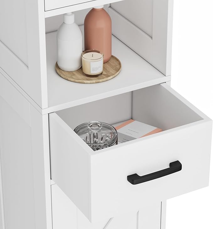67" H Tall Bathroom Storage Cabinet