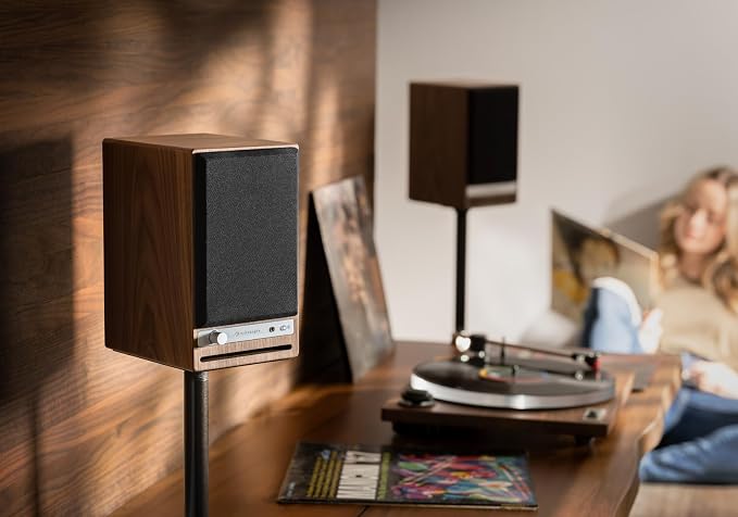Audioengine HD4 24 Bit Bluetooth Bookshelf Speakers