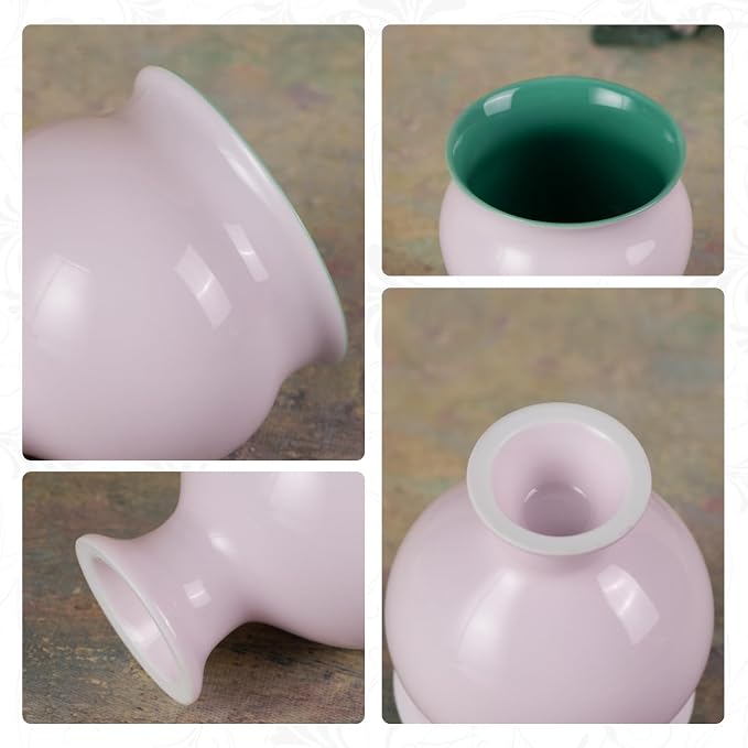 KAMMAK Tea Cups, 3oz Small Tea Set of 2