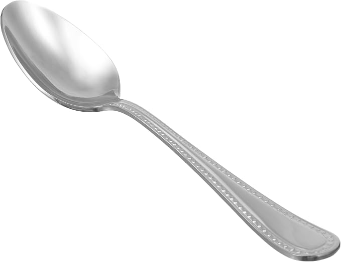 Amazon Basics Stainless Steel Dishwasher Safe Dinner Spoons