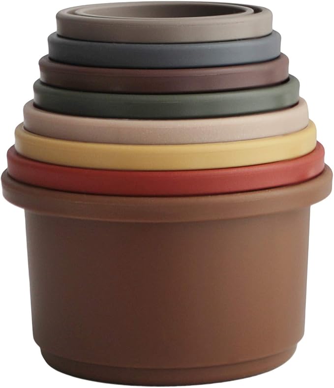 mushie Stacking Cups Toy | Made in Denmark