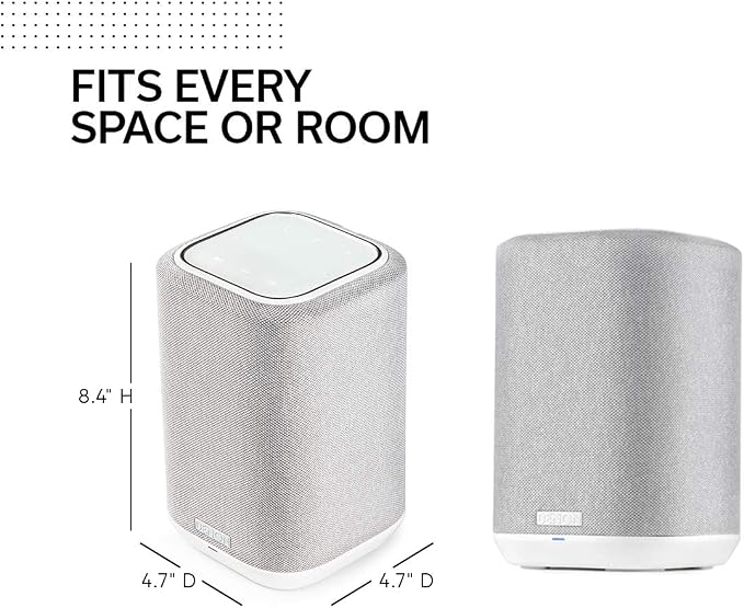 Denon Home 150 Wireless Smart Speaker – Compact Design, Wi-Fi & Bluetooth