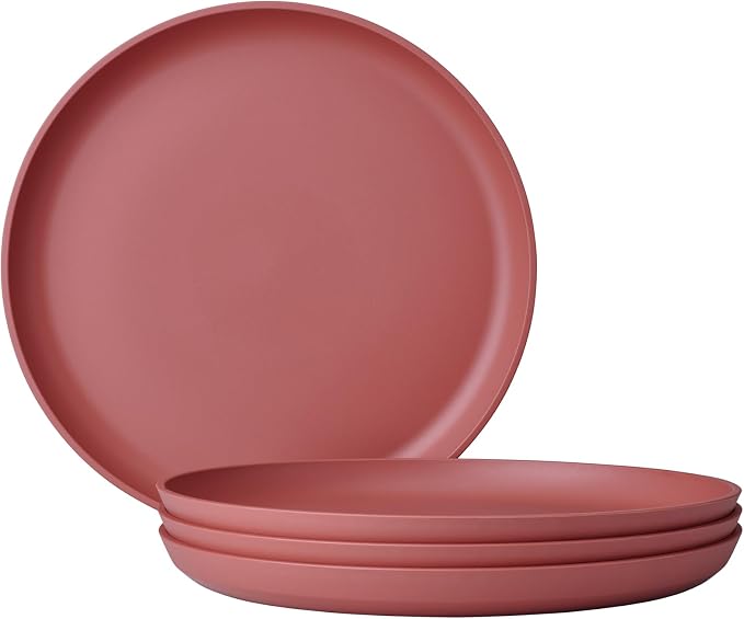Mepal - Breakfast plate 4 pieces Silueta - Dishwasher & microwave resistant -