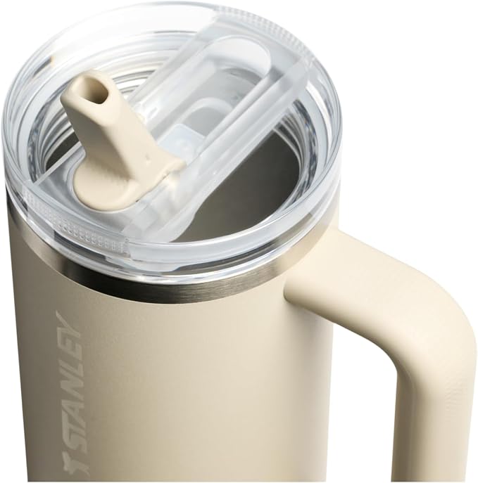 STANLEY Quencher ProTour Flipstraw Tumbler, 30 oz, Toasted Almond | Built-In