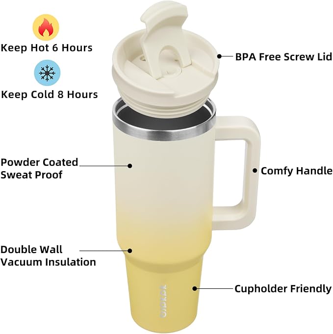 BJPKPK 40 oz Insulated Tumbler