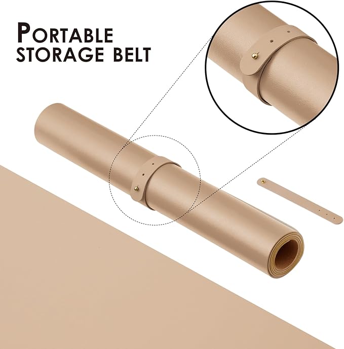 Cork Desk Mat - Dual-Sided Desk Pad