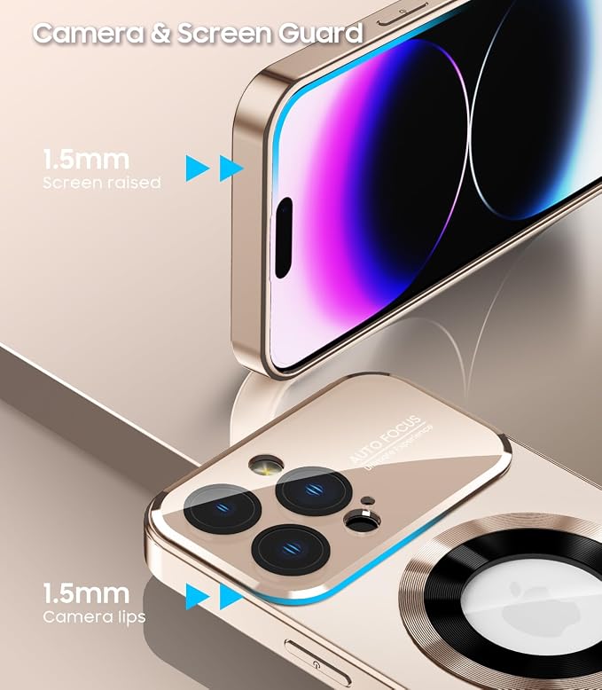 Magnetic for iPhone 14 Pro Max Case, Compatible