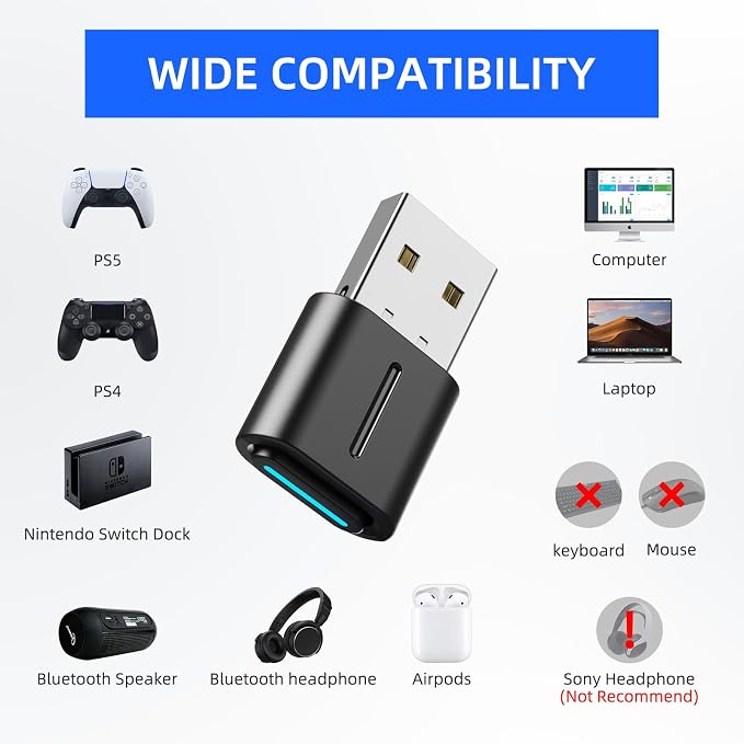 Smof USB Bluetooth Audio Adapter