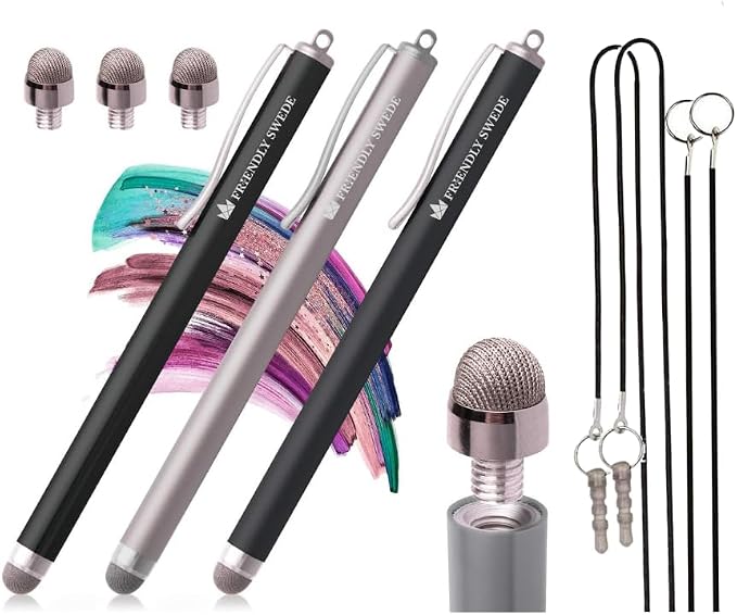 The Friendly Swede Mesh Tip Stylus Pen