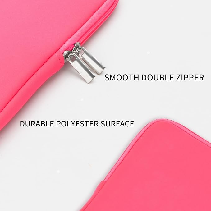 RAINYEAR 11-11.6 Inch Laptop Sleeve Case Soft Lining Carrying Bag Padded