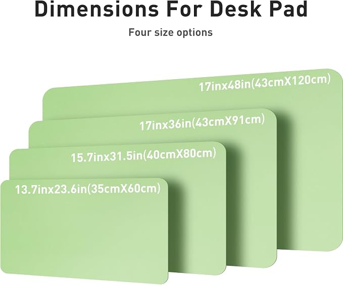 Aothia Leather Desk Pad Protector, Office Desk Mat, Large Mouse Pad, Non-Slip
