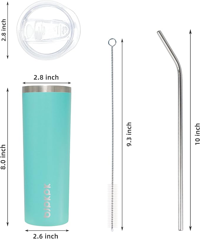 BJPKPK 20 oz Skinny Tumbler